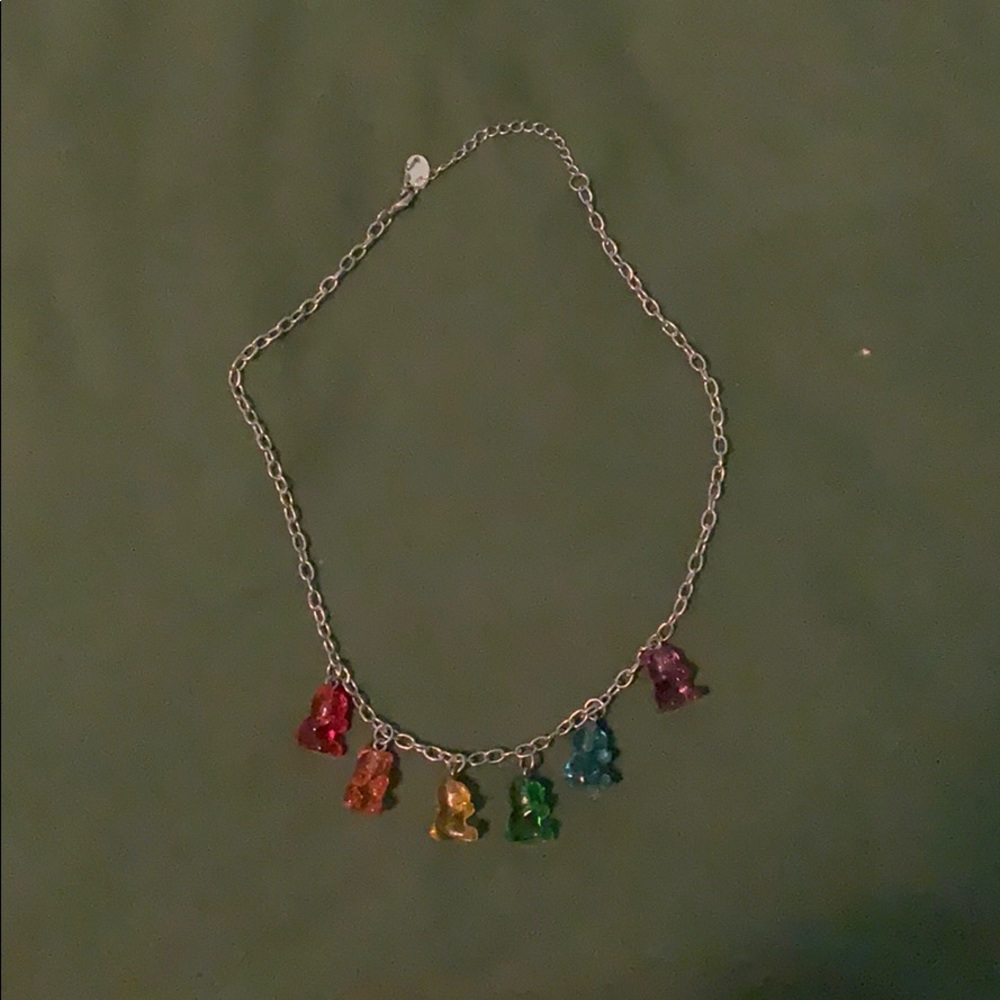 Kids gummy bear necklace